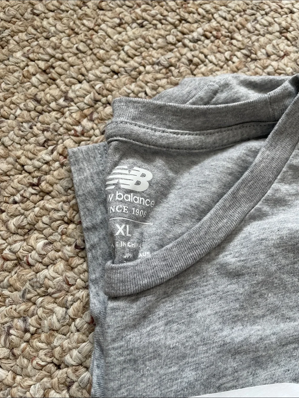 New Balance Short Sleeve Logo Tee Trio - Gray, Black, Pink